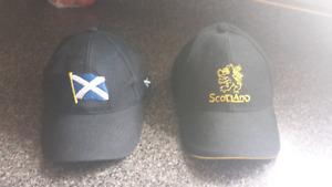 SCOTLAND BALL CAPS / AS NEW