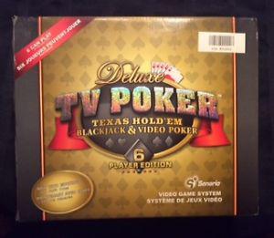 Senario Deluxe TV Poker Video Game System