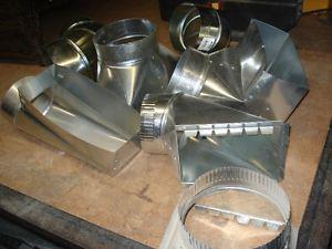 Sheet Metal / Heating Shop is Closing. Furnace Fittings For