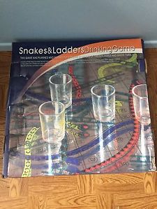 Snakes and ladders drinking game