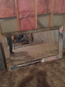 VERY OLD,VERY BIG AND VERY HEAVY WALL MIRROR
