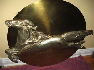 VERY ORNATE VINTAGE COPPER / BRONZE PIECE OF WALL DECOR.