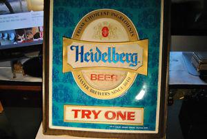 Vintage Beer Label Heidelberg