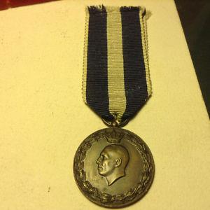 WW2 ROYAL GREEK CAMPAIGN MEDAL (WAR AGAINST ITALY AND
