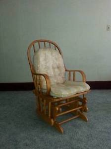 Wooden Platform Rocking Chair
