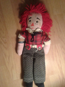 antique Raggedy Andy doll