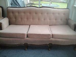 antique couch and chair