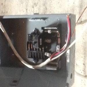 electrical sub panel electrique