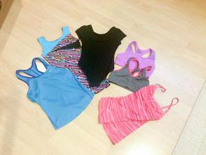 girls exercise/dance wear