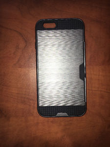 iPhone 6/6s card holder case Dark Silver
