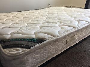 used bed box and mattress