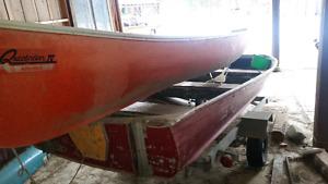 15.6 ' quicksilver workhorse canoe