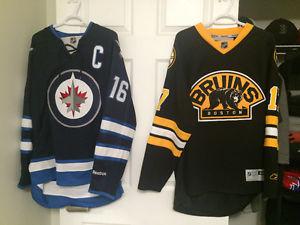 Authentic Lucic, Ladd and Giordano Jerseys