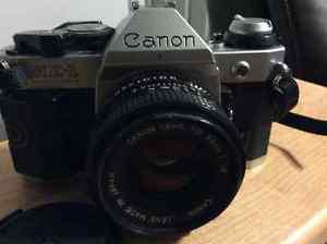 Canon AE-1 Program with lens
