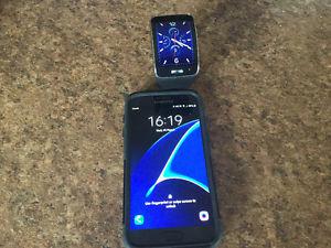 Galaxy S7 32gb & Samsung Gear S Watch
