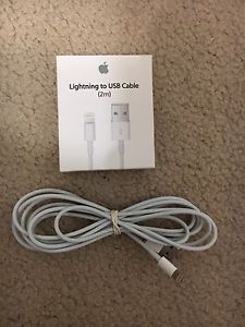 Genuine Original Apple 2m lightning cable iPhone