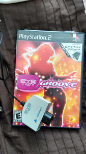 Grove.playstation 2 with eye toy.