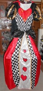 Halloween, Queen Of Hearts - XL - women's size