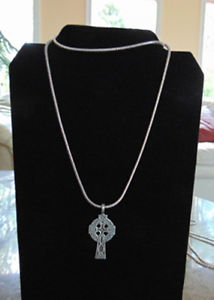 Heavy cross on 30 inch chain