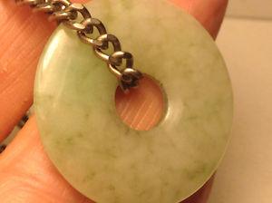 Jade Disk With Chain