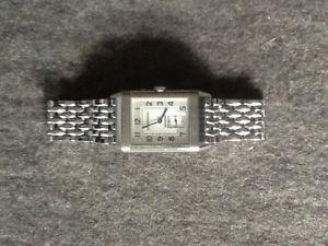 Jaeger Le Coultre Reverso Duo Face grand taille SS bracelet