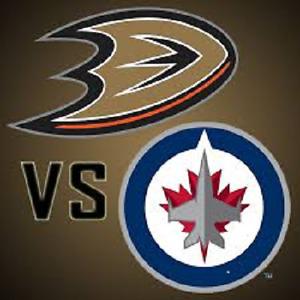 Jets V Ducks (2) Tickets Row 4 Sec 107 - Bobble Head Night
