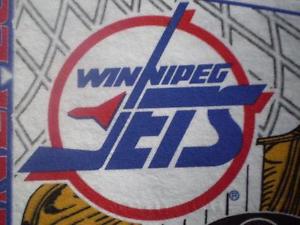 Jets and NHL pennants