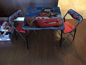 Kids Disney Cars Table and chairs