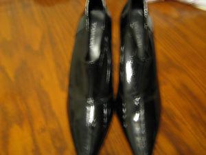 Ladies Black Shoe Boots