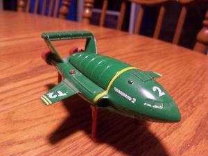 Metal "Thunderbirds" Space Craft 6in by 4in Made By Matchbox