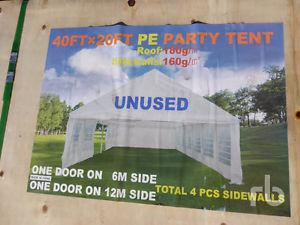 New 20' x 40' party tent