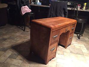 Old refinished makeup desk