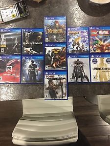 PS4 games and controller for sale