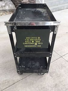 Rolling utility cart
