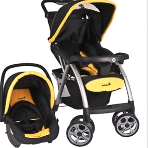 Safety first stroller and car seat