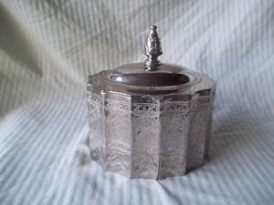 Silver Plated - Jewelry Box with Lid