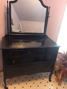 Turn of The Century Dresser and Armoire