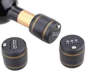 Wine bottle cap combination lock