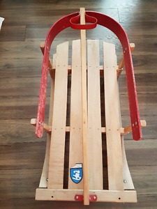 Wooden Sled by Torpedo