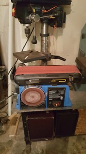 bench belt and disk sander