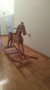 kids horse rocking chair