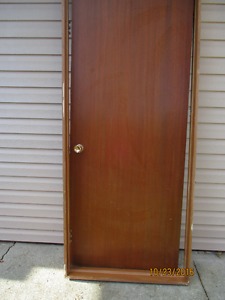 wooden Mahogany door