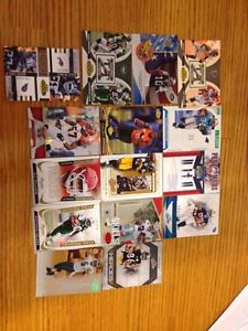 15 Numbered Football Inserts - #'ed to 250
