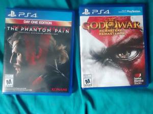 2 Ps4 games for sale