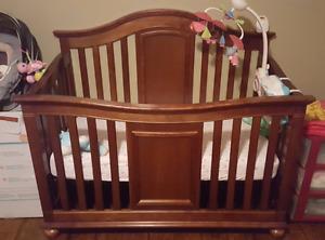 4 in 1 crib with sealy mattress