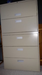 5 drawer lateral filing cabinet