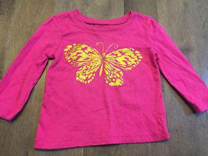 7 The Children's Place long sleeve shirts 9-12 months