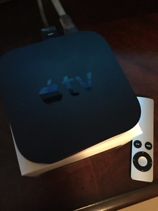 APPLE TV 3 Gen with Power Cable & Remote