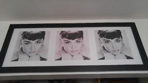 Audrey Hepburn Framed Art Picture