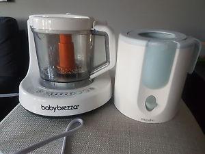 Baby food maker and bottle warmer